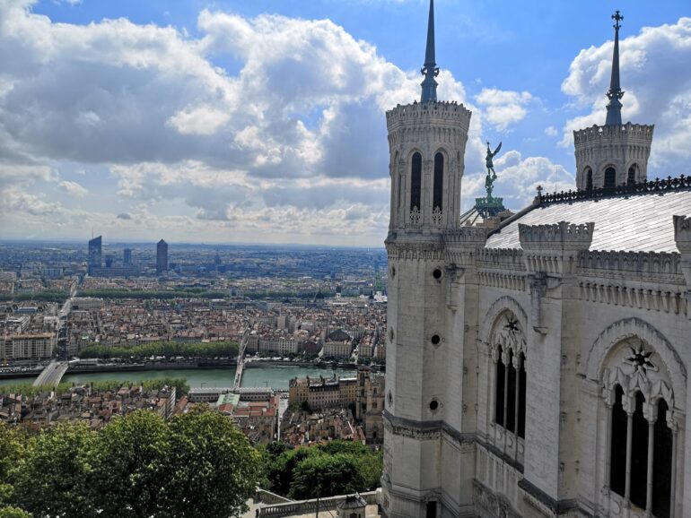 Début du mois de mars ensoleillé à Lyon.